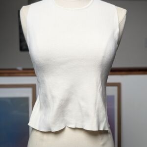 Zara Classic White Tank Top